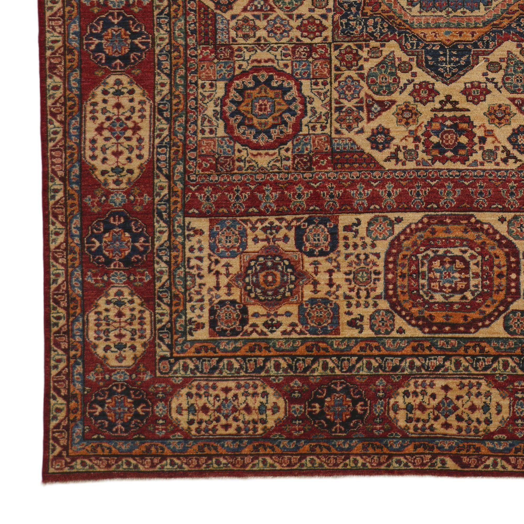 7' 4 x 9' 6 Hand Knotted Mamluk Ziegler Rug