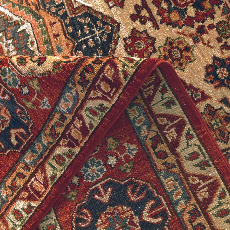 Detail image of 7' 4 x 9' 6 Hand Knotted Mamluk Ziegler Rug