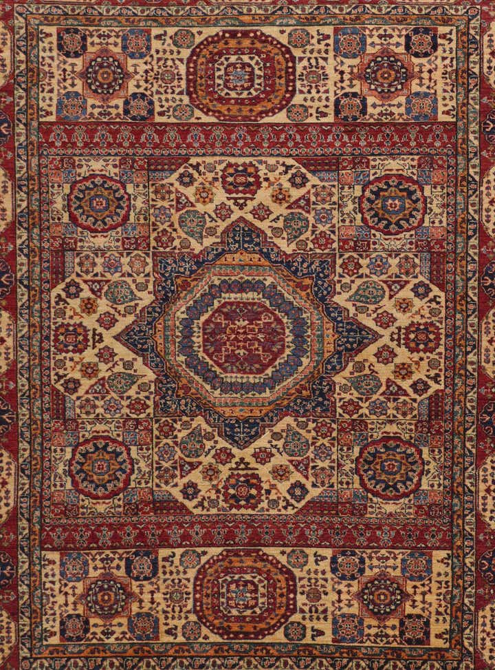 7' 4 x 9' 6 Hand Knotted Mamluk Ziegler Rug