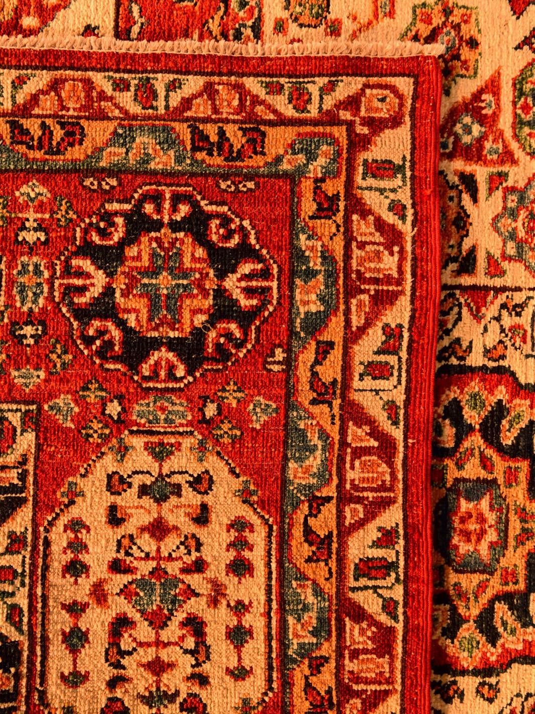 225cm x 290cm Hand Knotted Mamluk Ziegler Rug