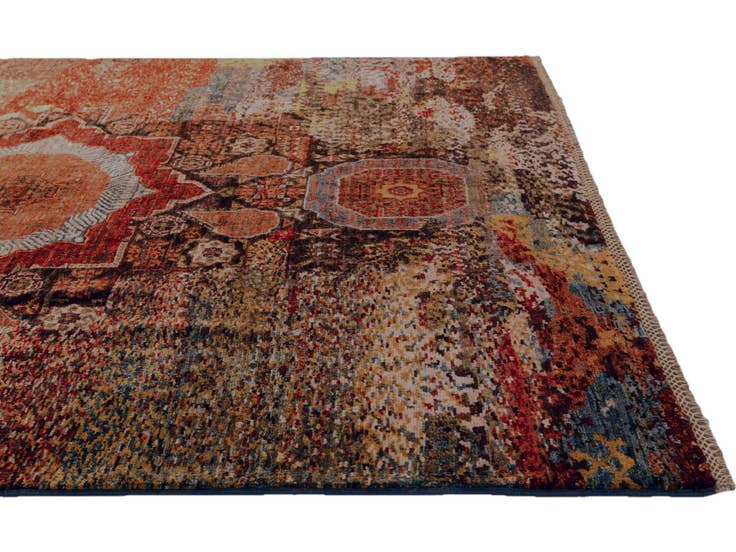 Detail image of 4' 11 x 6' 8 Hand Knotted Mamluk Ziegler Rug