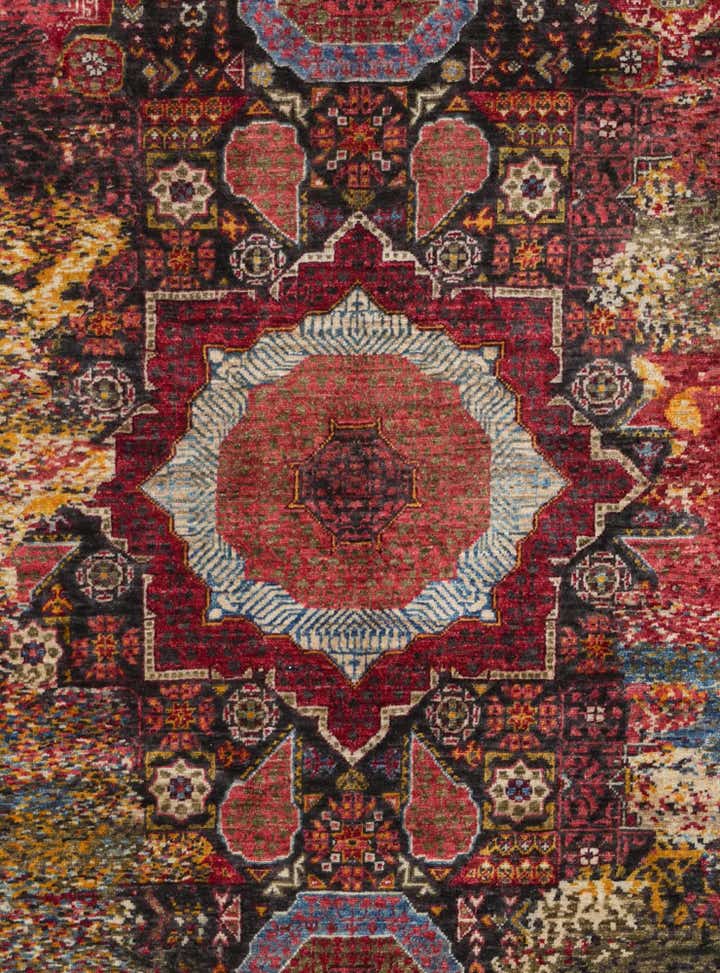 4' 11 x 6' 8 Hand Knotted Mamluk Ziegler Rug
