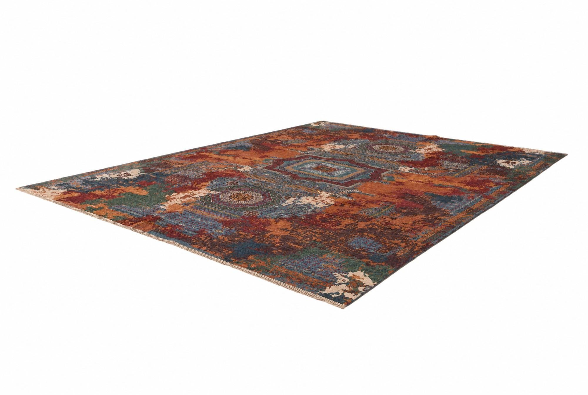 9' 5 x 12' 4 Hand Knotted Mamluk Ziegler Rug