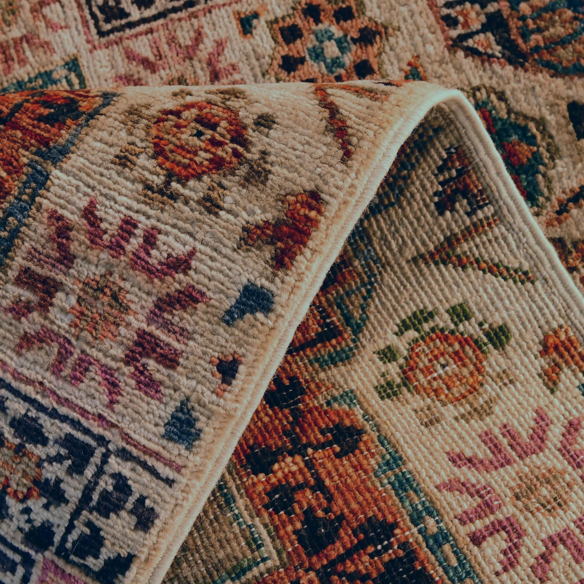 2' x 2' 11 Hand Knotted Mamluk Ziegler Rug