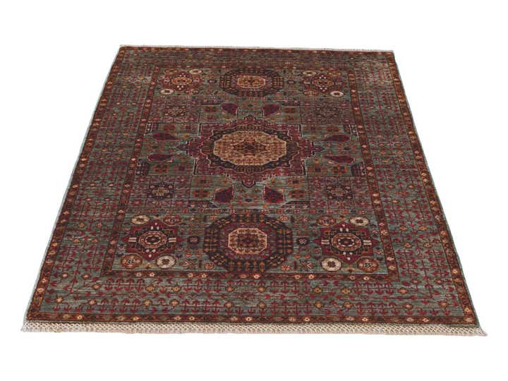 3' 7 x 5' Hand Knotted Mamluk Ziegler Rug