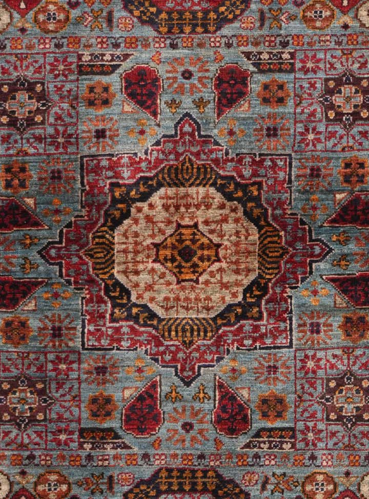 3' 7 x 5' Hand Knotted Mamluk Ziegler Rug