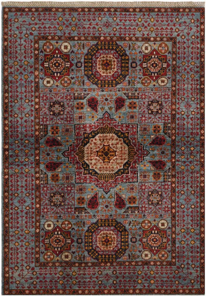 3' 7 x 5' Hand Knotted Mamluk Ziegler Rug
