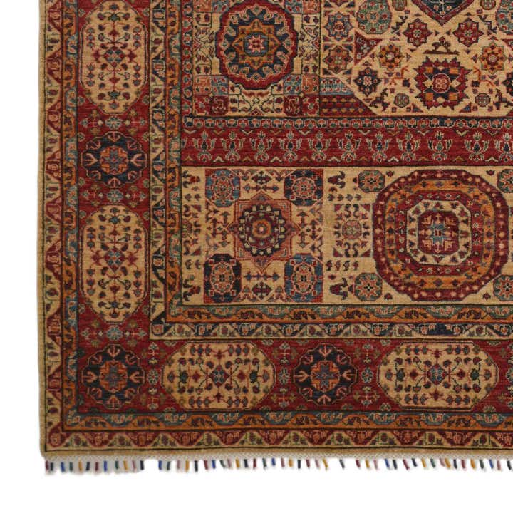 7' 2 x 9' 8 Hand Knotted Mamluk Ziegler Rug