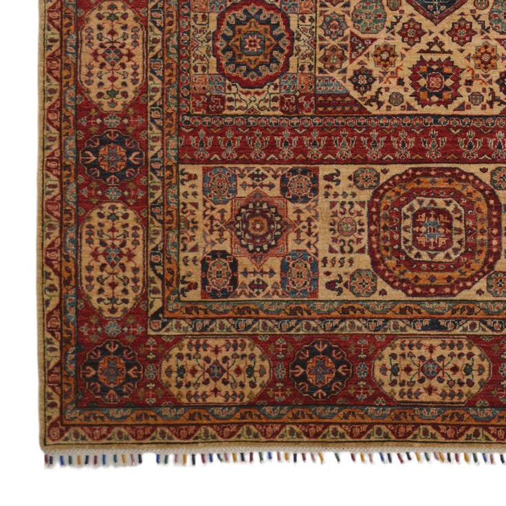 Detail image of 7' 2 x 9' 8 Hand Knotted Mamluk Ziegler Rug