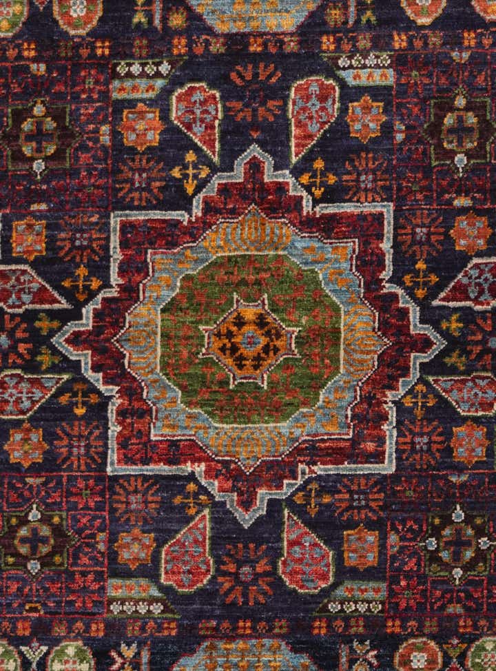 3' 8 x 5' Hand Knotted Mamluk Ziegler Rug