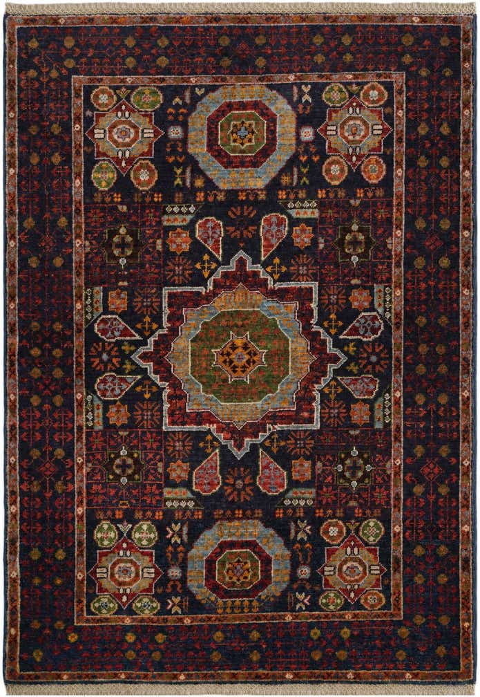 3' 8 x 5' Hand Knotted Mamluk Ziegler Rug