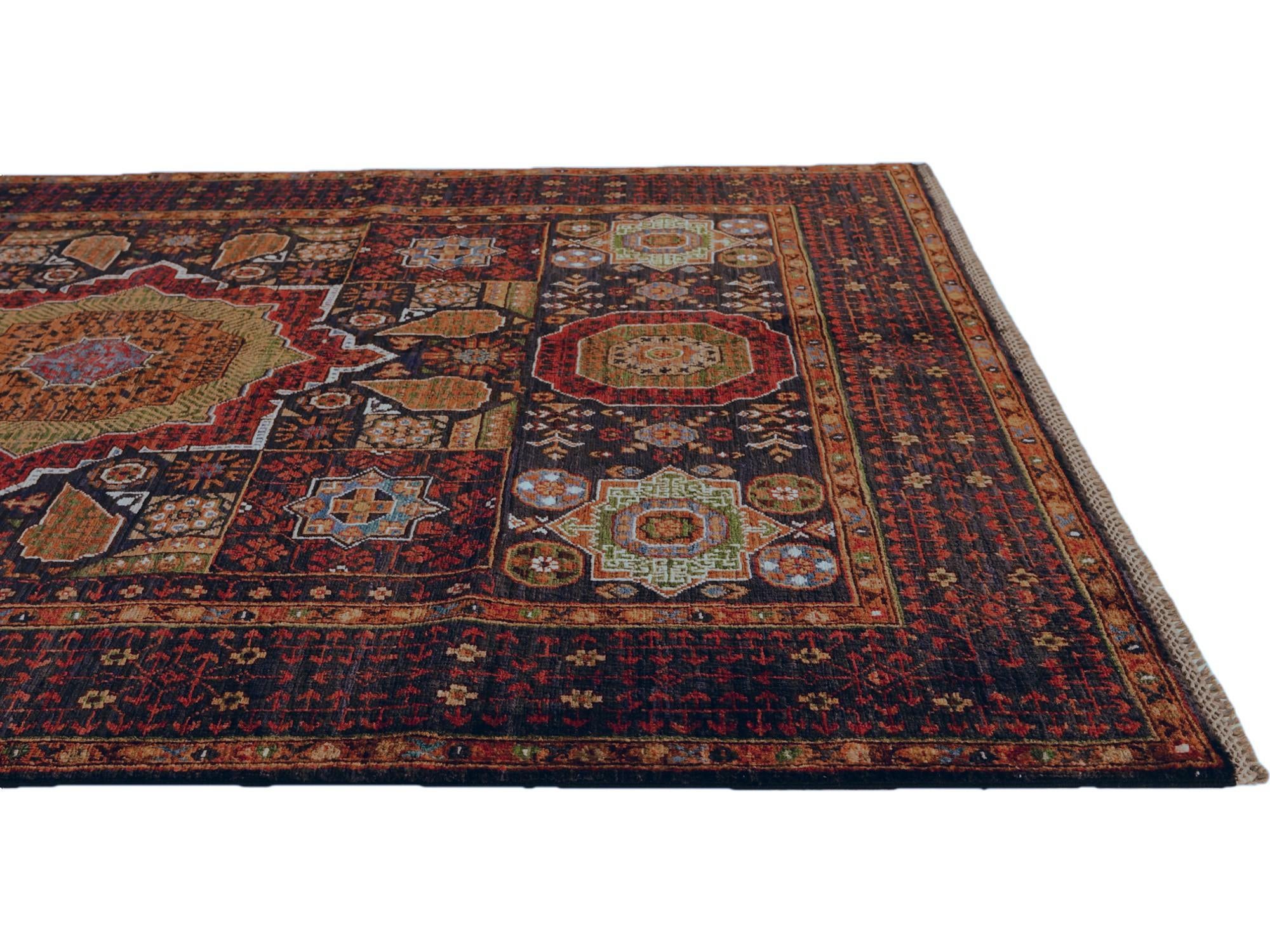 4' 10 x 6' 8 Hand Knotted Mamluk Ziegler Rug