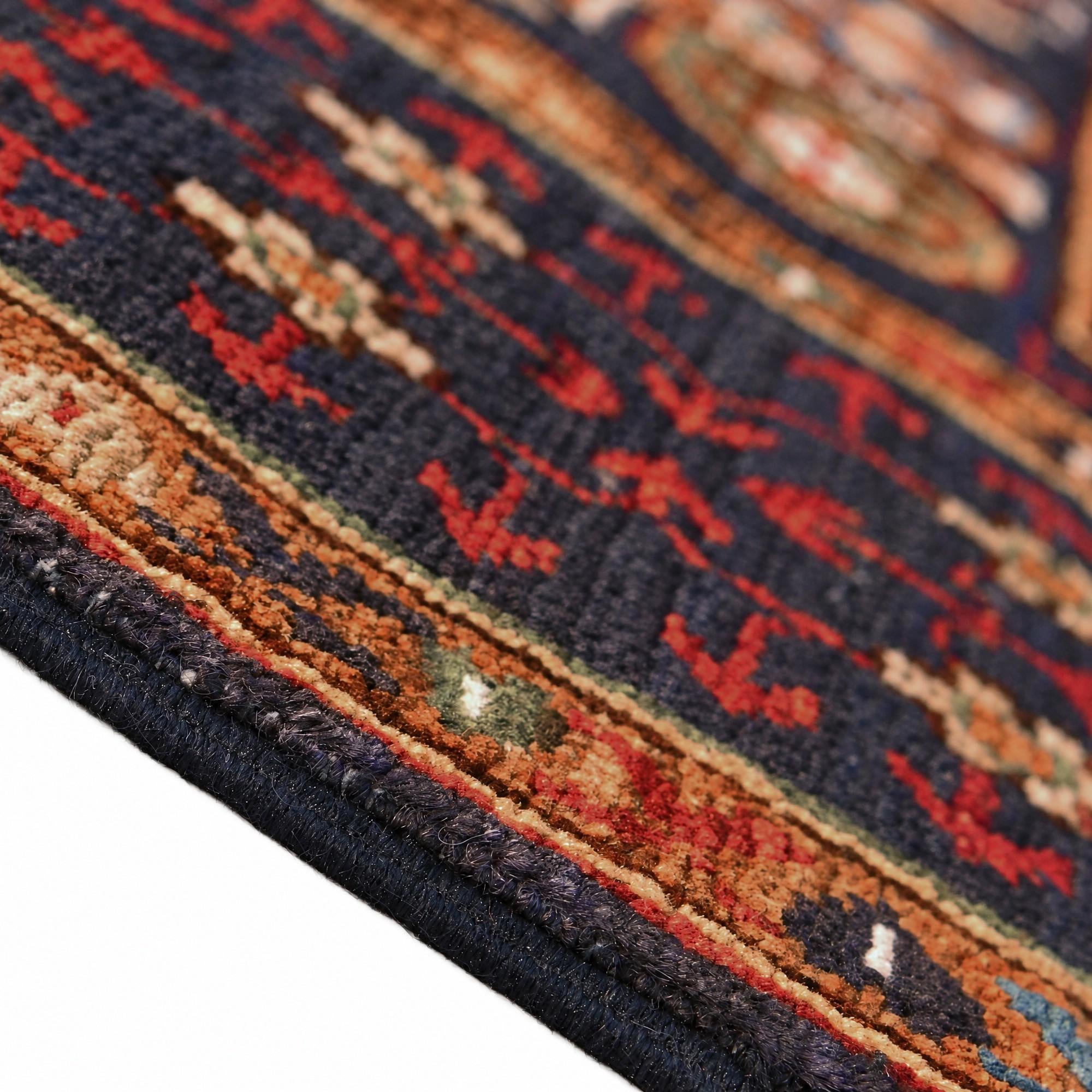 150cm x 200cm Hand Knotted Mamluk Ziegler Rug