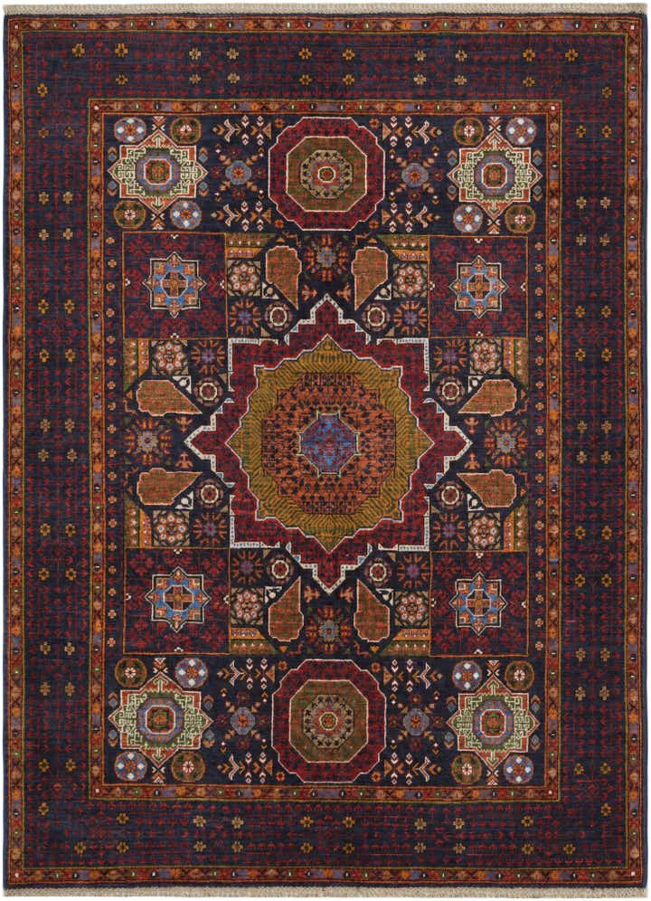 4' 10 x 6' 8 Hand Knotted Mamluk Ziegler Rug