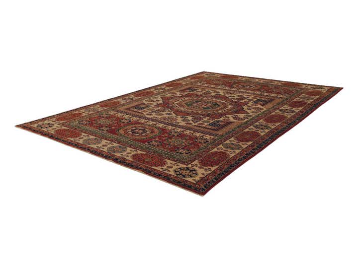 6' 8 x 9' 9 Hand Knotted Mamluk Ziegler Rug