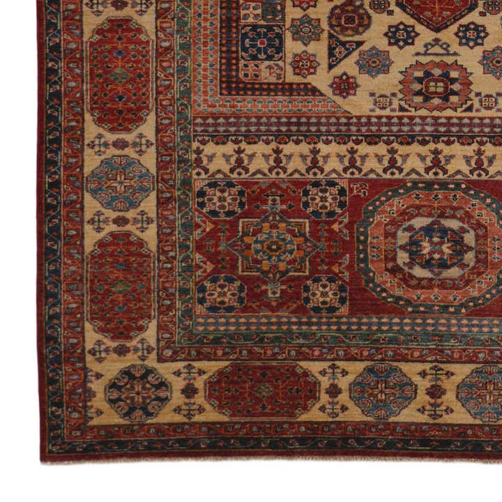6' 8 x 9' 9 Hand Knotted Mamluk Ziegler Rug