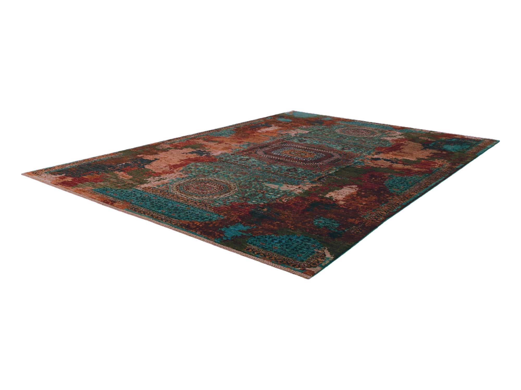 8' 2 x 11' 7 Hand Knotted Mamluk Ziegler Rug