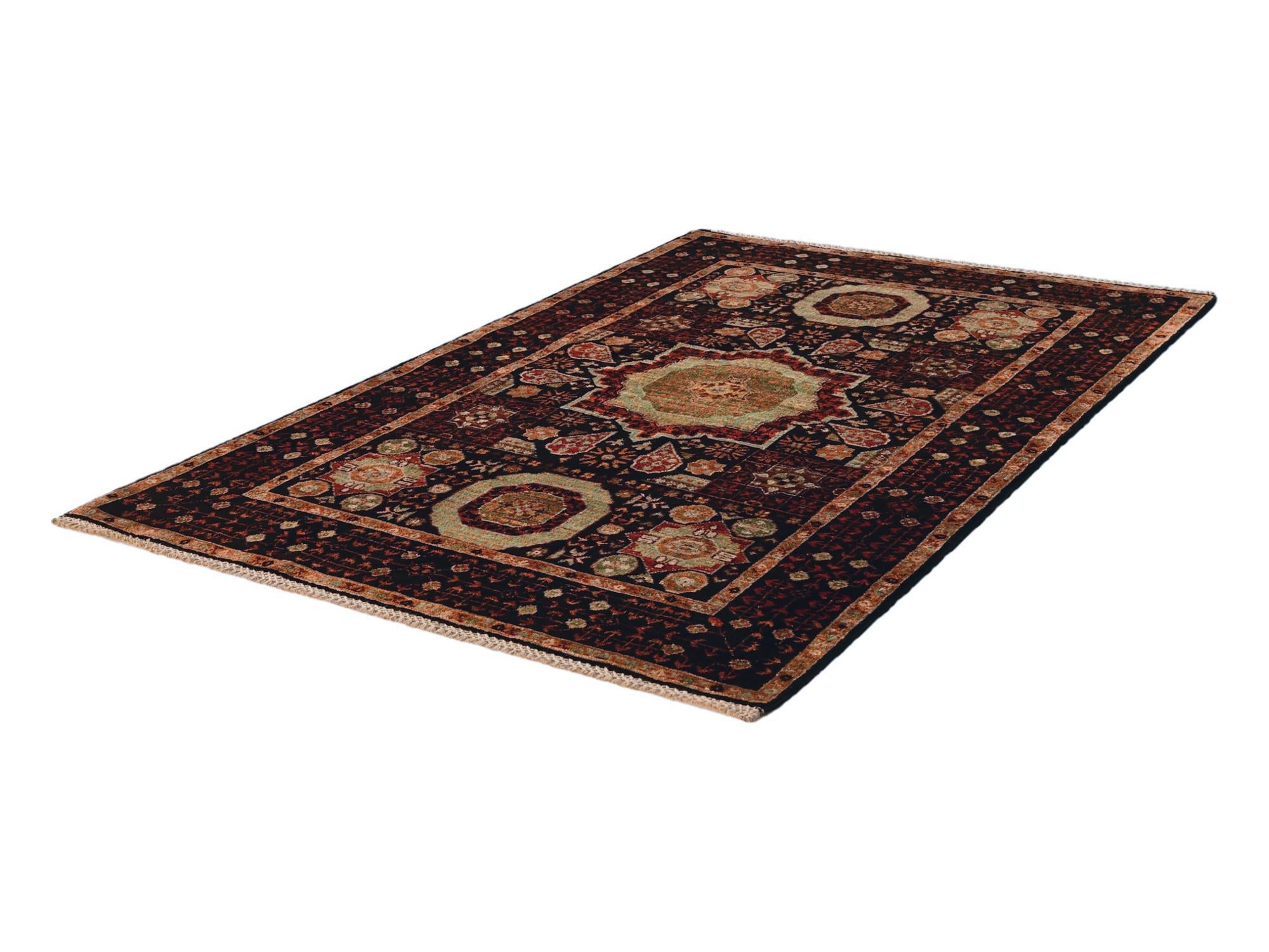 3' 3 x 5' 1 Hand Knotted Mamluk Ziegler Rug