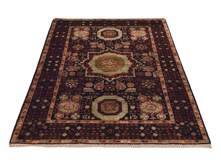 3' 3 x 5' 1 Hand Knotted Mamluk Ziegler Rug