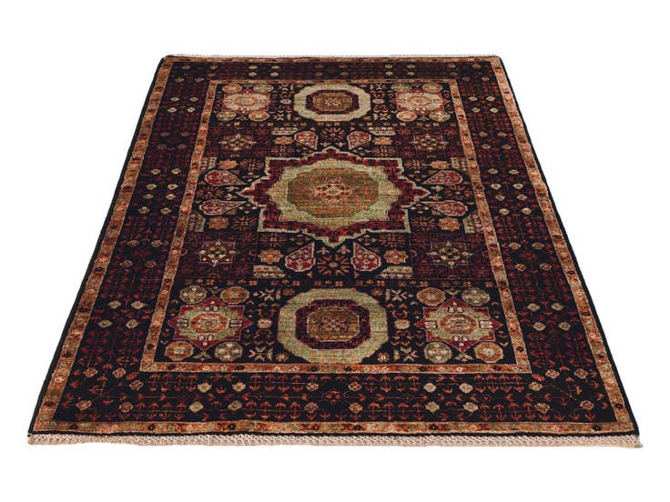 Detail image of 3' 3 x 5' 1 Hand Knotted Mamluk Ziegler Rug