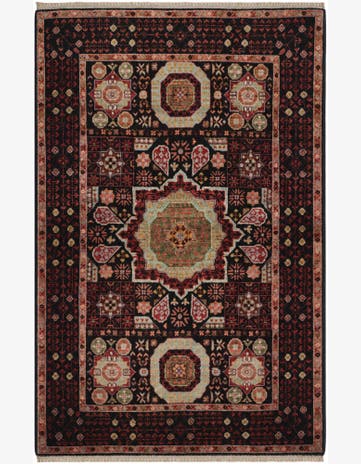 3' 3 x 5' 1 Hand Knotted Mamluk Ziegler Rug