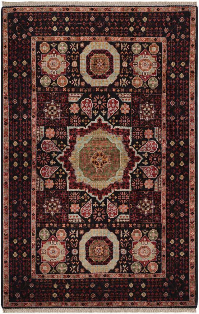 3' 3 x 5' 1 Hand Knotted Mamluk Ziegler Rug