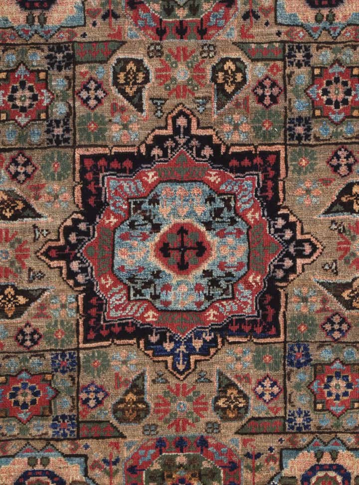 2' 2 x 3' 2 Hand Knotted Mamluk Ziegler Rug