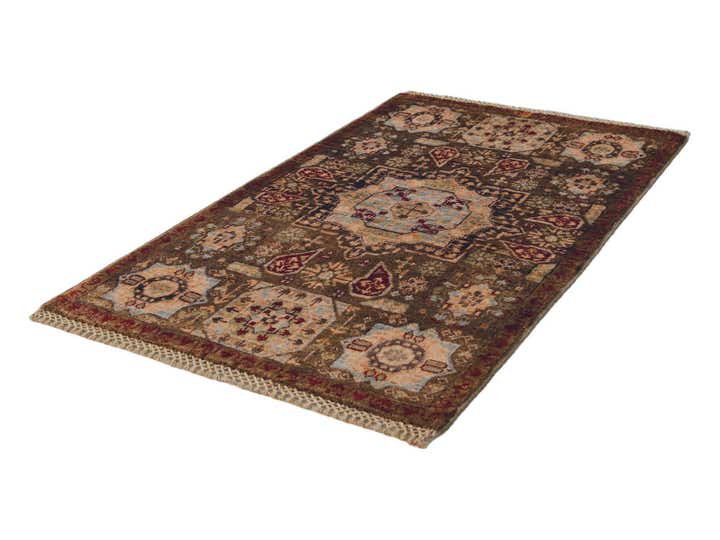 2' x 3' 5 Hand Knotted Mamluk Ziegler Rug