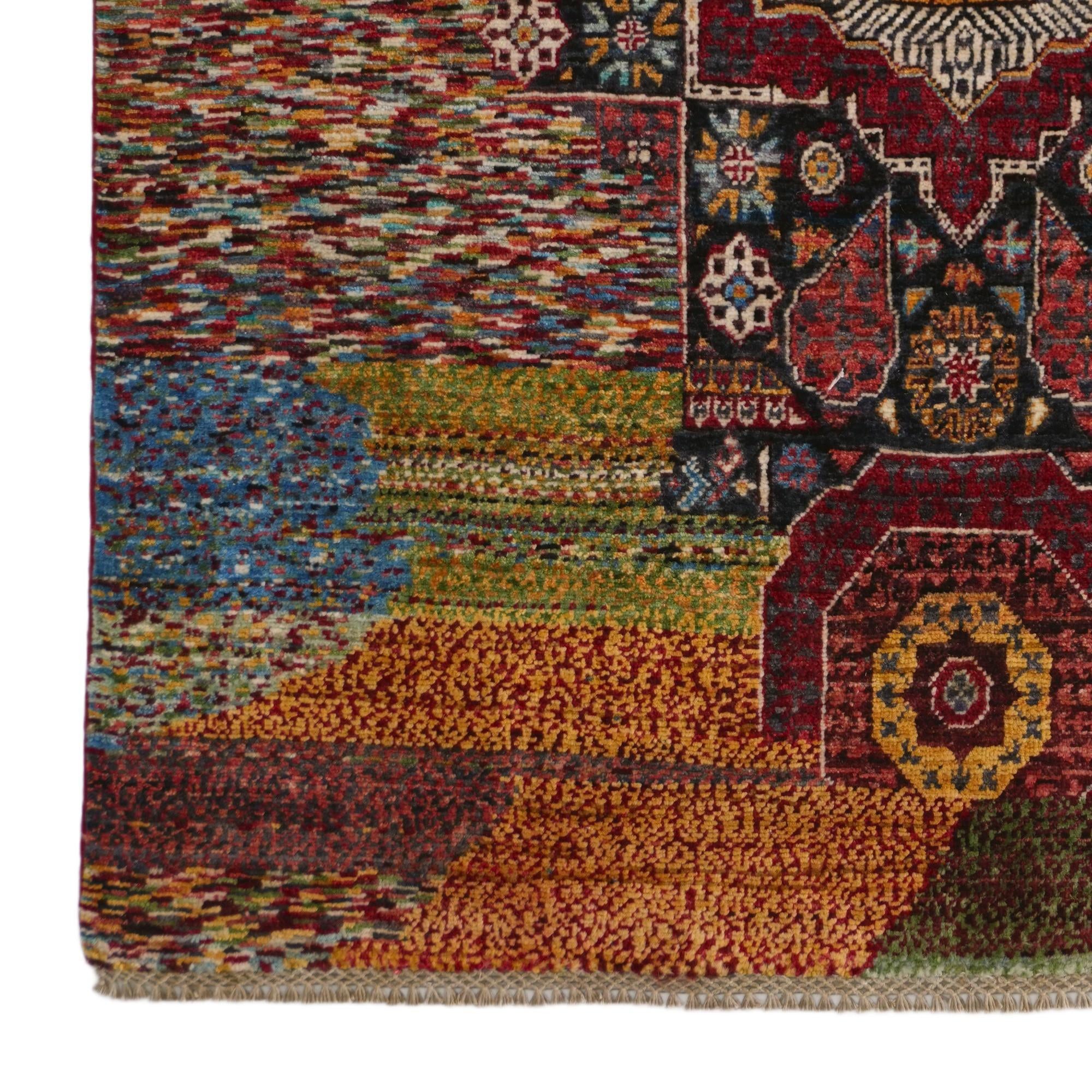 4' x 5' 11 Hand Knotted Mamluk Ziegler Rug