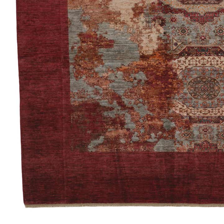 9' 3 x 12' Hand Knotted Mamluk Ziegler Rug
