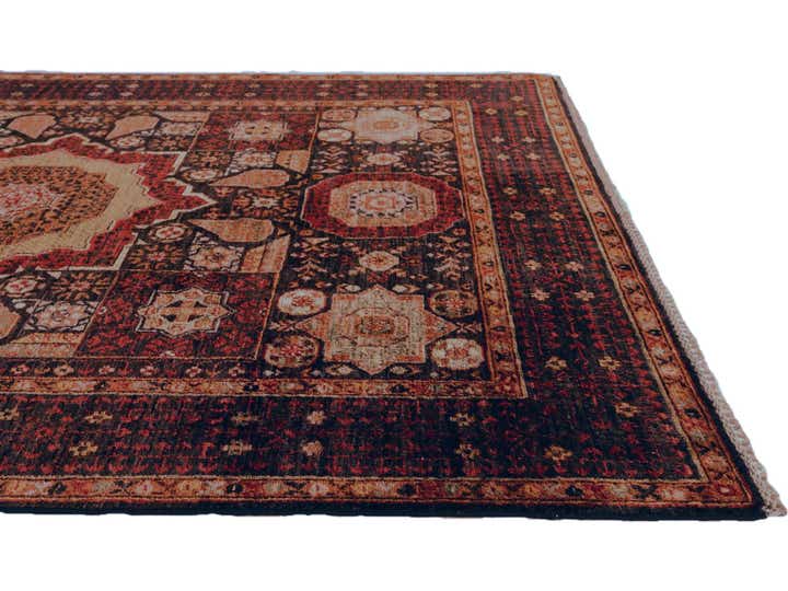 5' 1 x 6' 5 Hand Knotted Mamluk Ziegler Rug