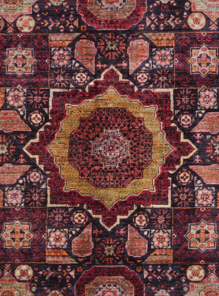 5' 1 x 6' 5 Hand Knotted Mamluk Ziegler Rug