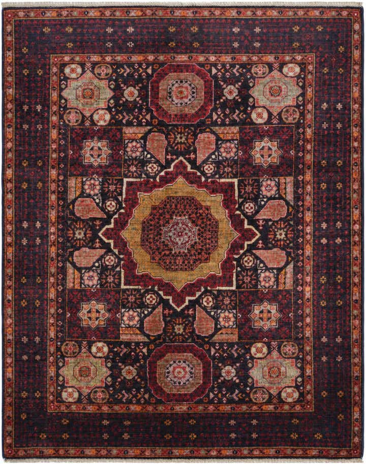 5' 1 x 6' 5 Hand Knotted Mamluk Ziegler Rug