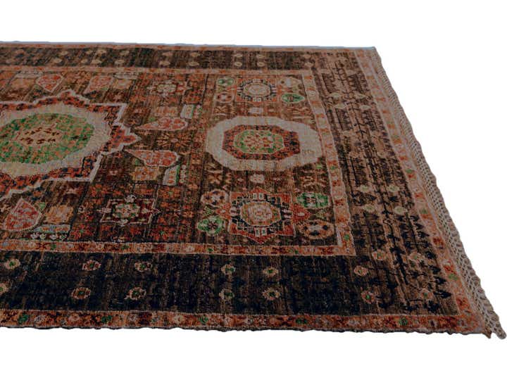 3' 5 x 4' 9 Hand Knotted Mamluk Ziegler Rug