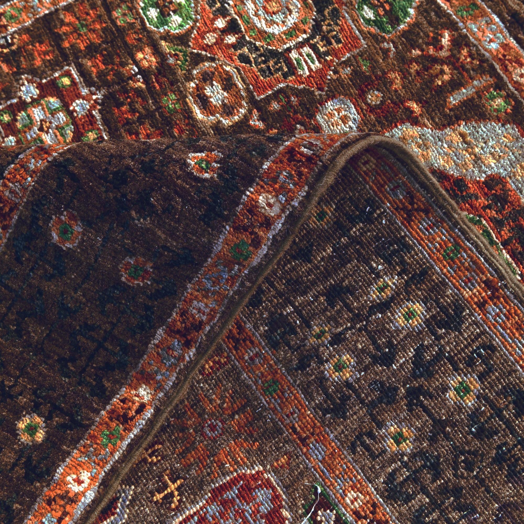 3' 5 x 4' 9 Hand Knotted Mamluk Ziegler Rug