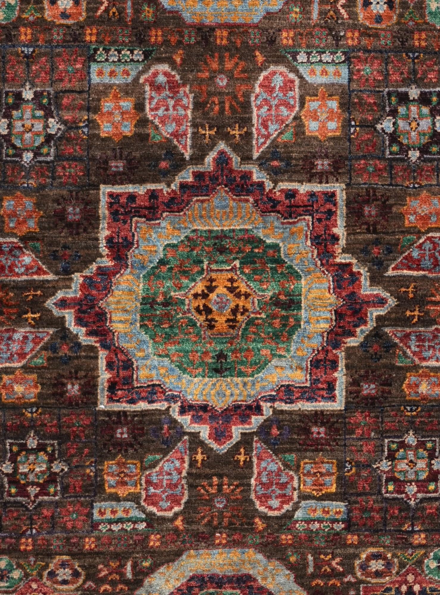 3' 5 x 4' 9 Hand Knotted Mamluk Ziegler Rug