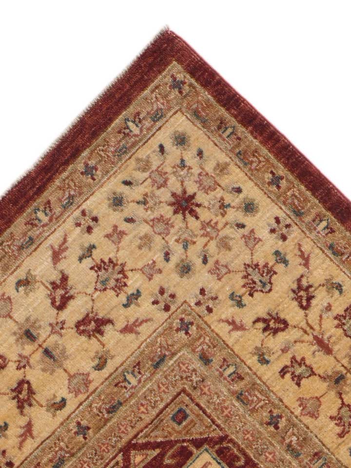 6' 11 x 9' 10 Hand Knotted Mamluk Ziegler Rug