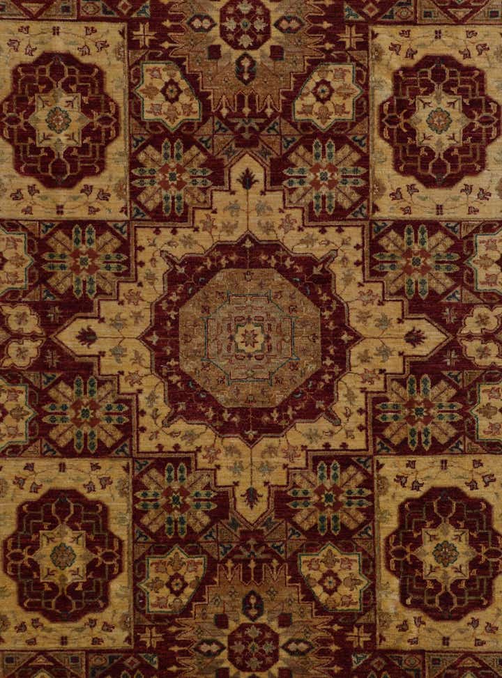 6' 11 x 9' 10 Hand Knotted Mamluk Ziegler Rug