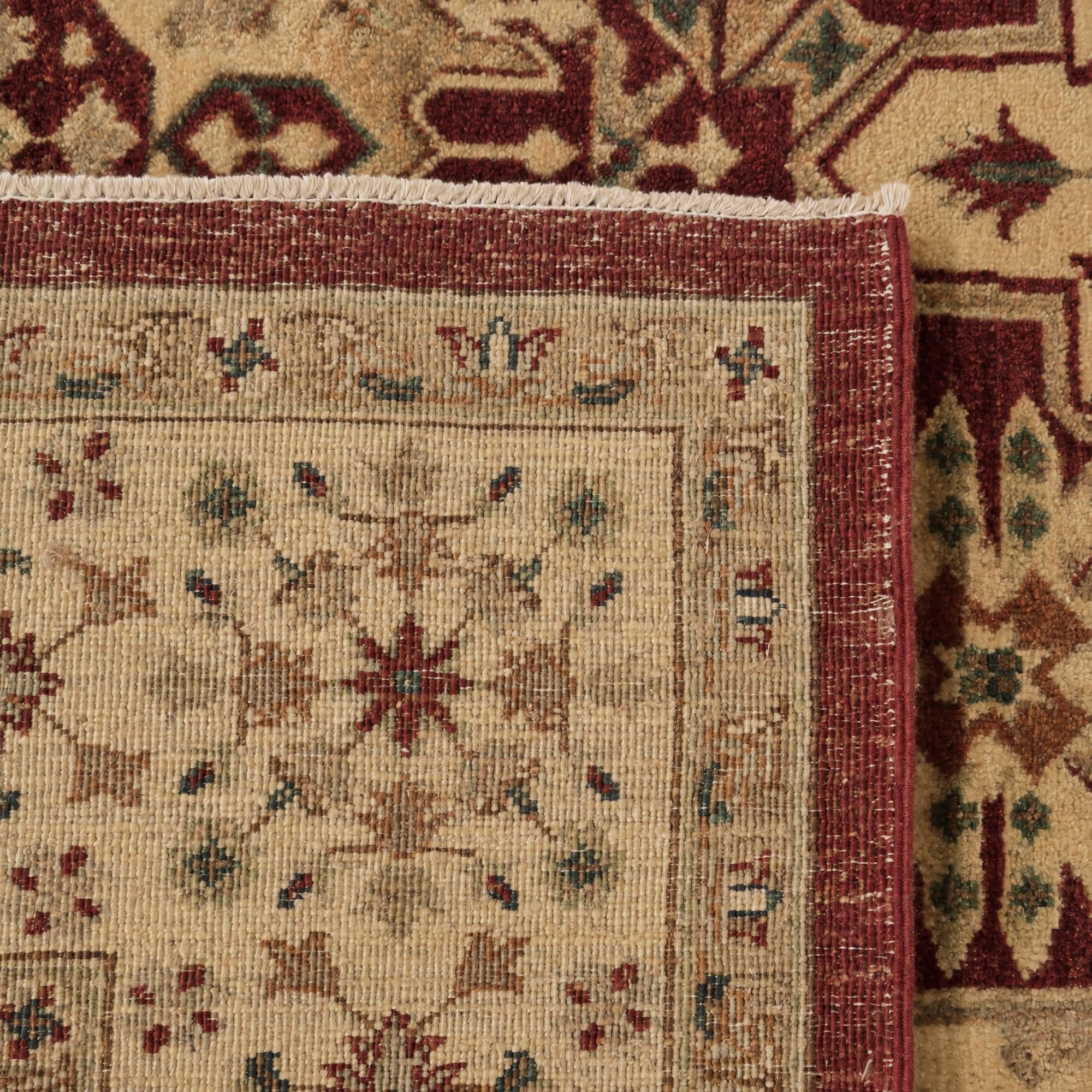 210cm x 300cm anudado a mano Mamluk Ziegler Alfombra