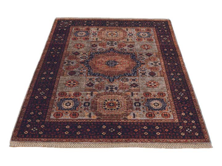 3' 5 x 5' Hand Knotted Mamluk Ziegler Rug