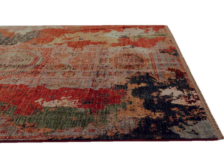 5' x 6' 10 Hand Knotted Mamluk Ziegler Rug