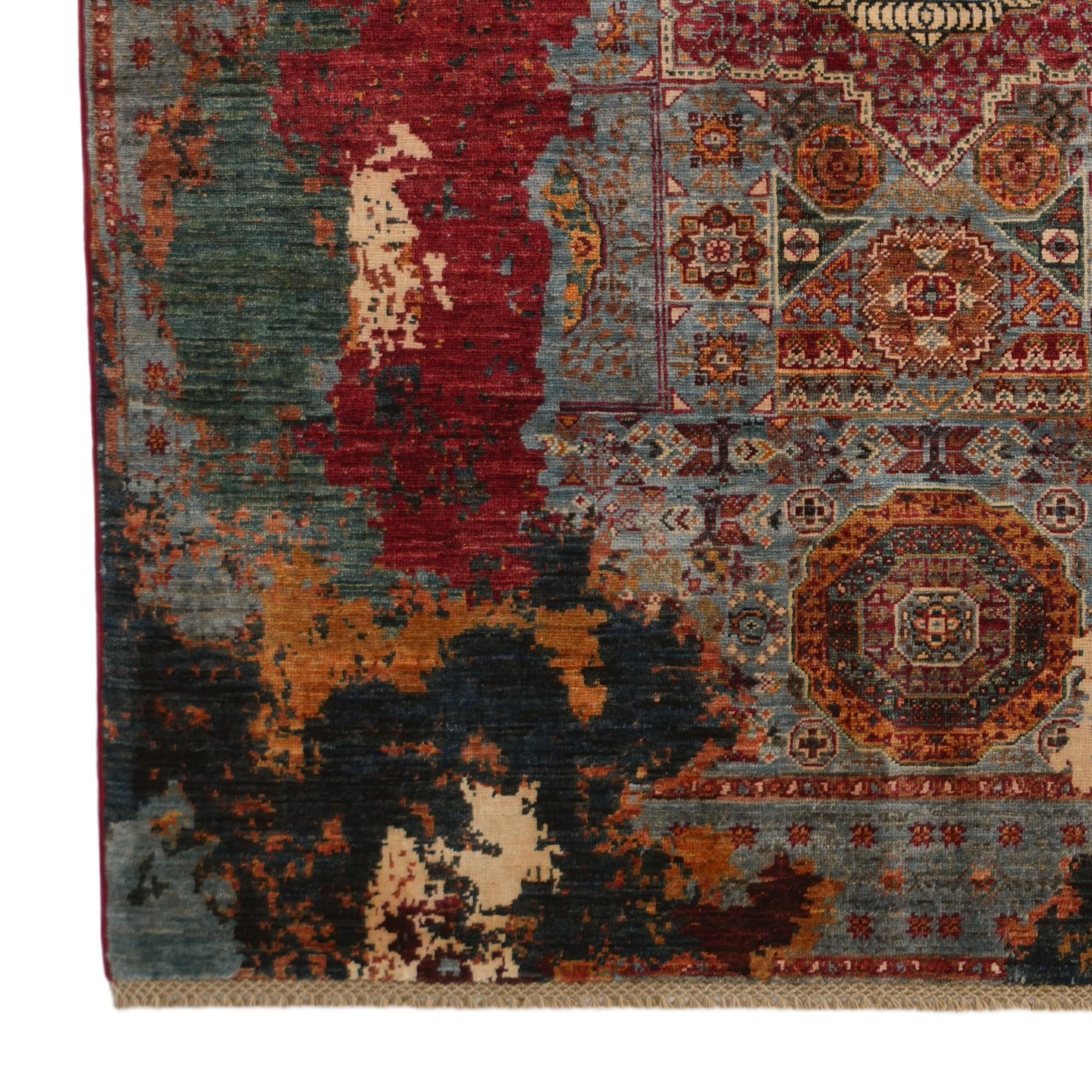 5' x 6' 10 Hand Knotted Mamluk Ziegler Rug