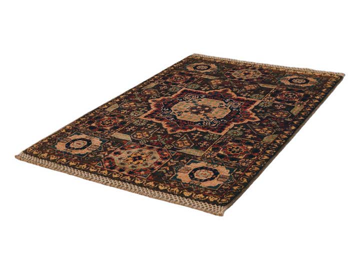 2' x 2' 11 Hand Knotted Mamluk Ziegler Rug
