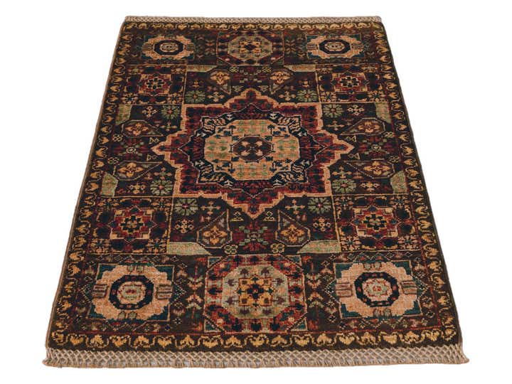 2' x 2' 11 Hand Knotted Mamluk Ziegler Rug