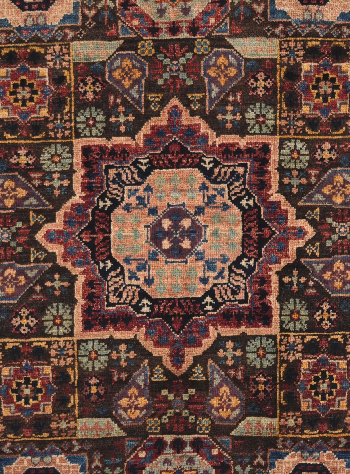 2' x 2' 11 Hand Knotted Mamluk Ziegler Rug