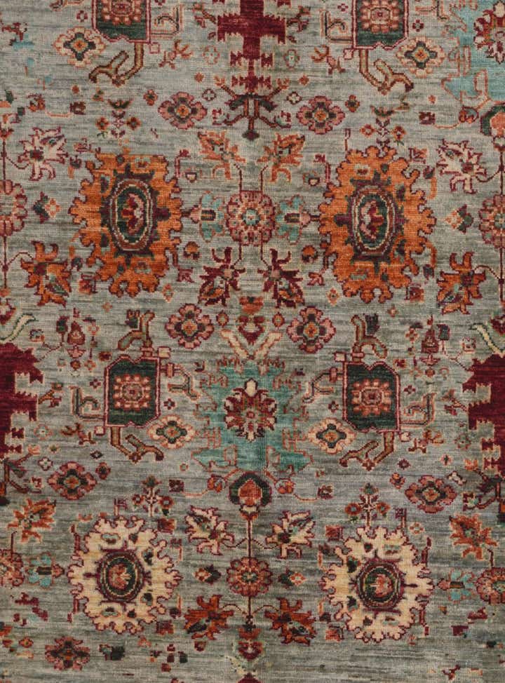 5' 2 x 6' 6 Hand Knotted Mamluk Ziegler Rug