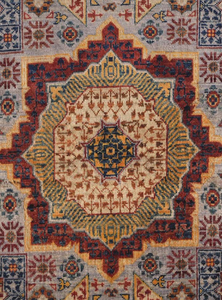 2' x 3' 2 Hand Knotted Mamluk Ziegler Rug