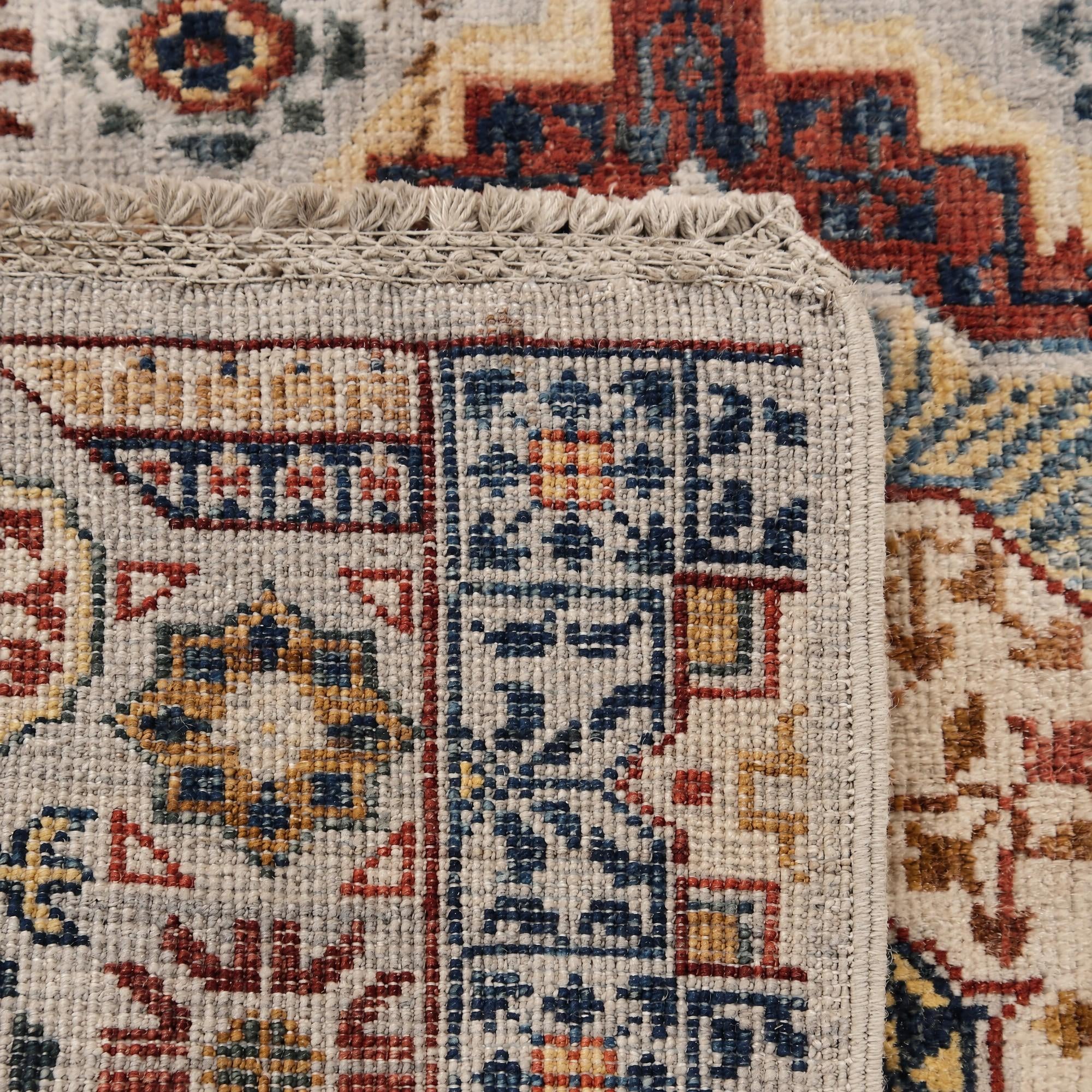 60cm x 95cm Hand Knotted Mamluk Ziegler Rug