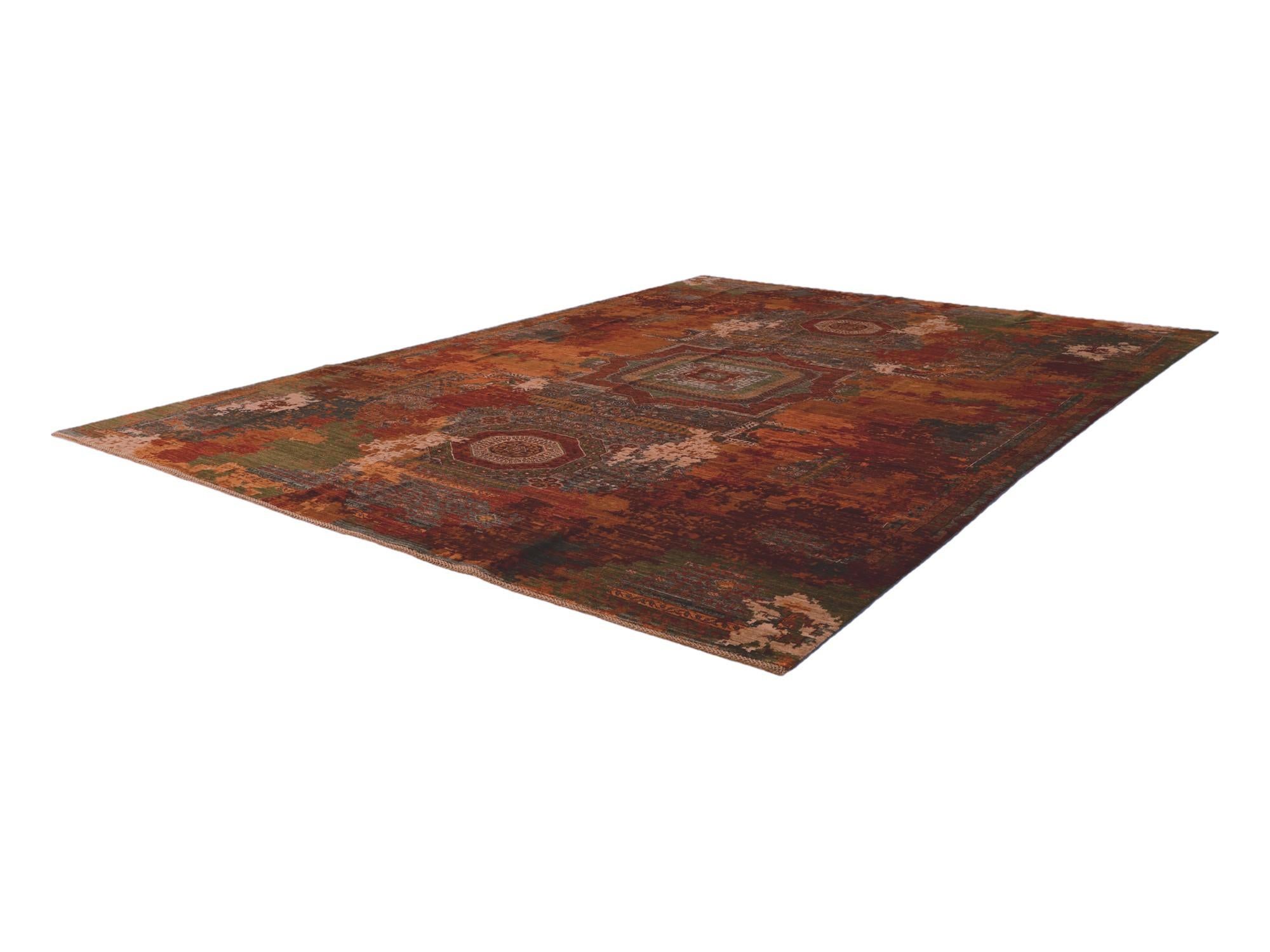 9' 10 x 13' 4 Hand Knotted Mamluk Ziegler Rug