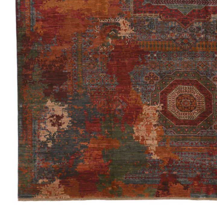 9' 10 x 13' 4 Hand Knotted Mamluk Ziegler Rug